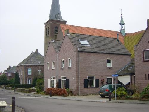 Nieuwbouw woningen rond de kerk