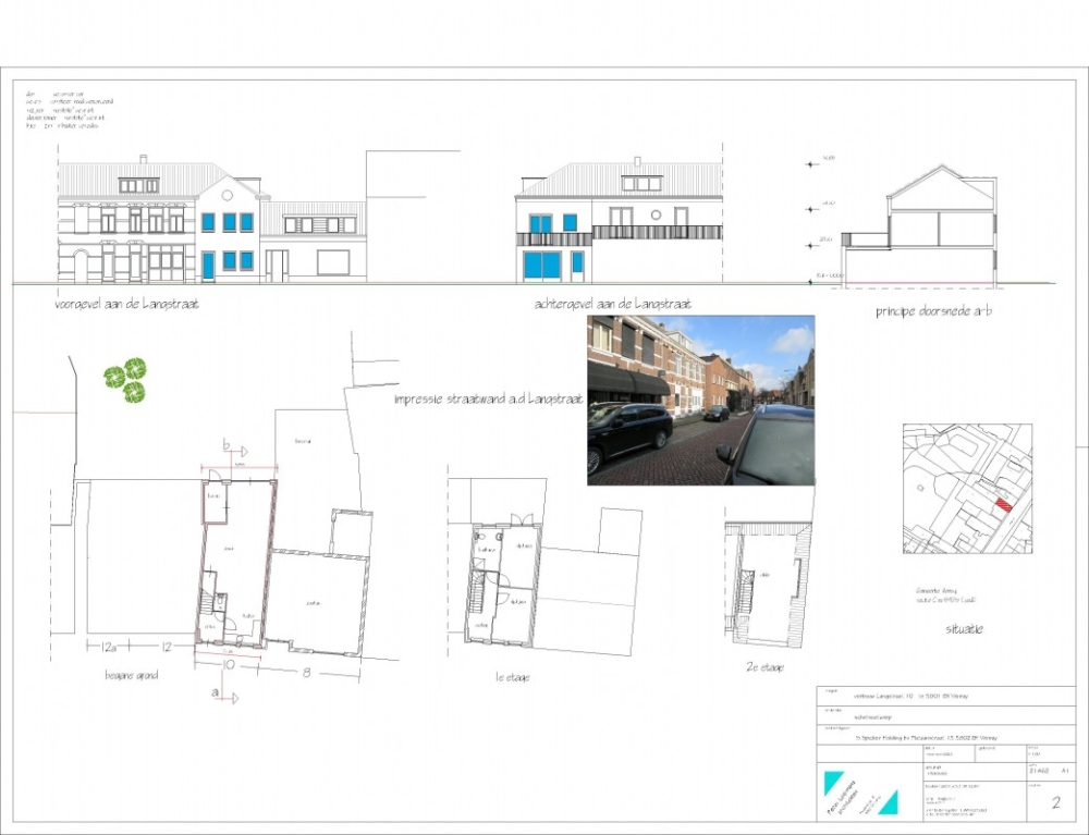 nieuwbouw woonhuis aan de Langstraat te Venray